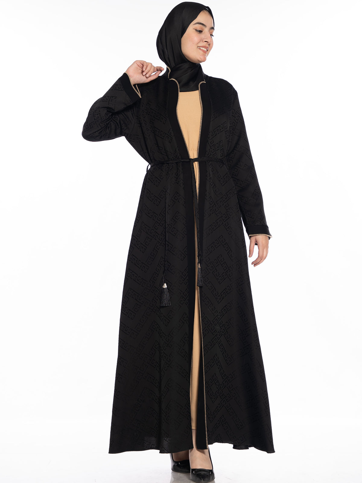 Samar Two-Tone Abaya