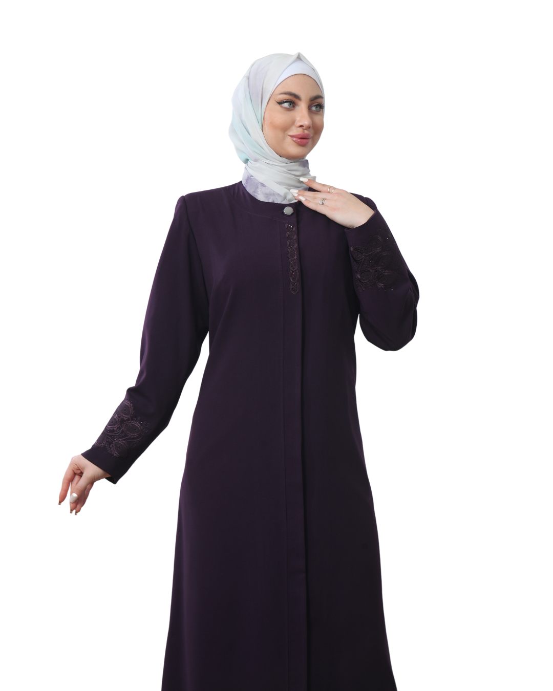 Comfort Plus-Size Flowy Jilbab