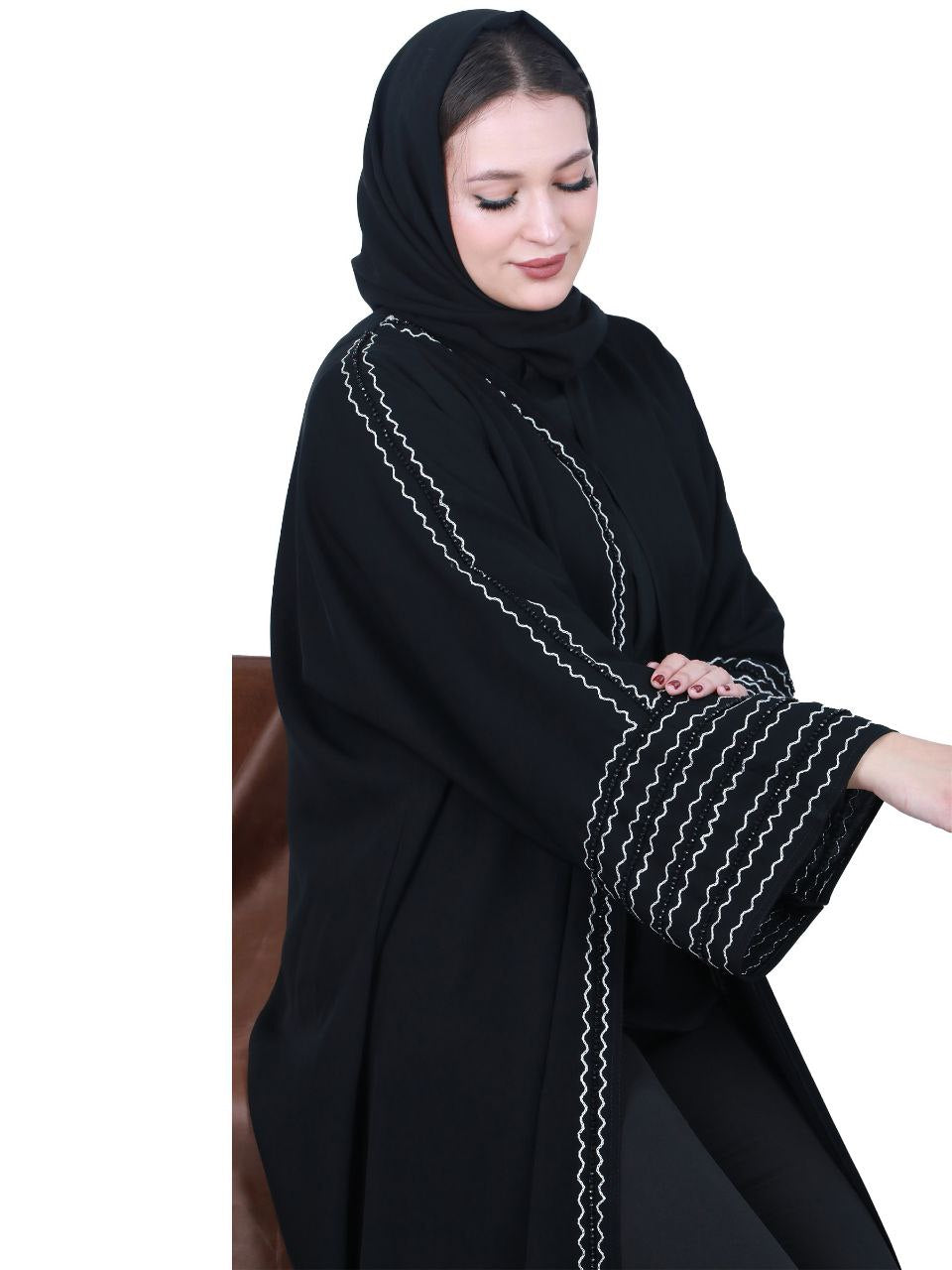Najwa Plus-Size Abaya, Sizes 46–58