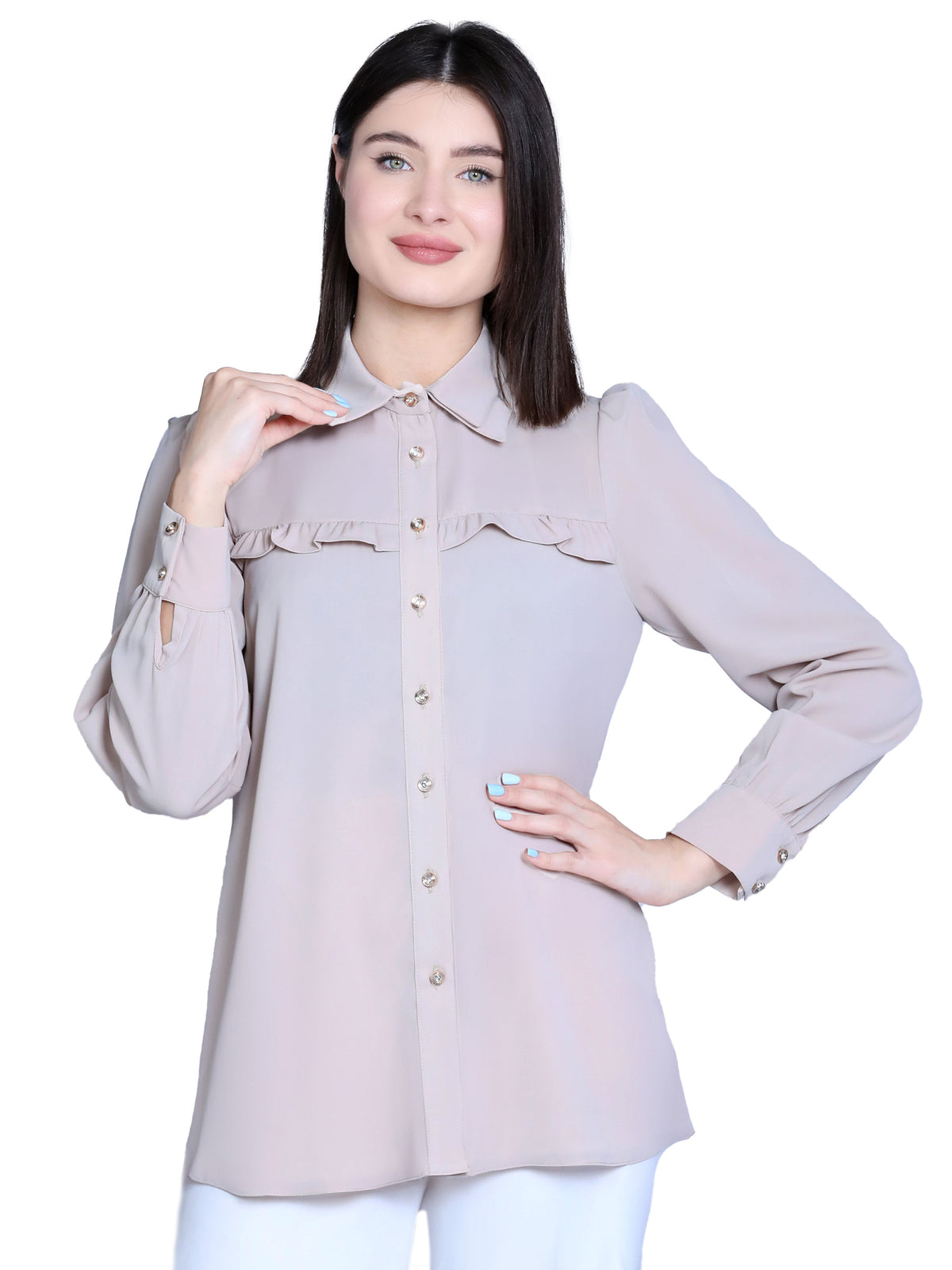 Everyday Short Blouse, Sizes 40–50