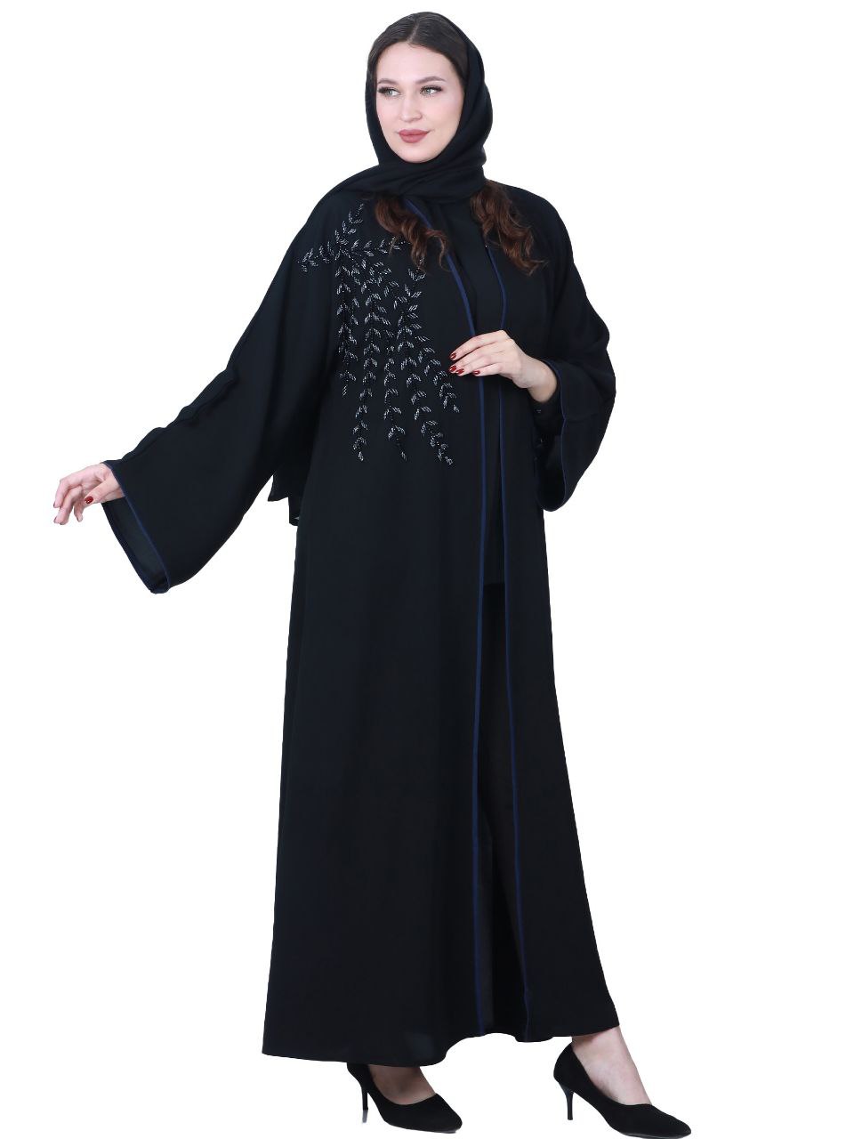 Hanan Plus-Size Abaya, Sizes 46–58