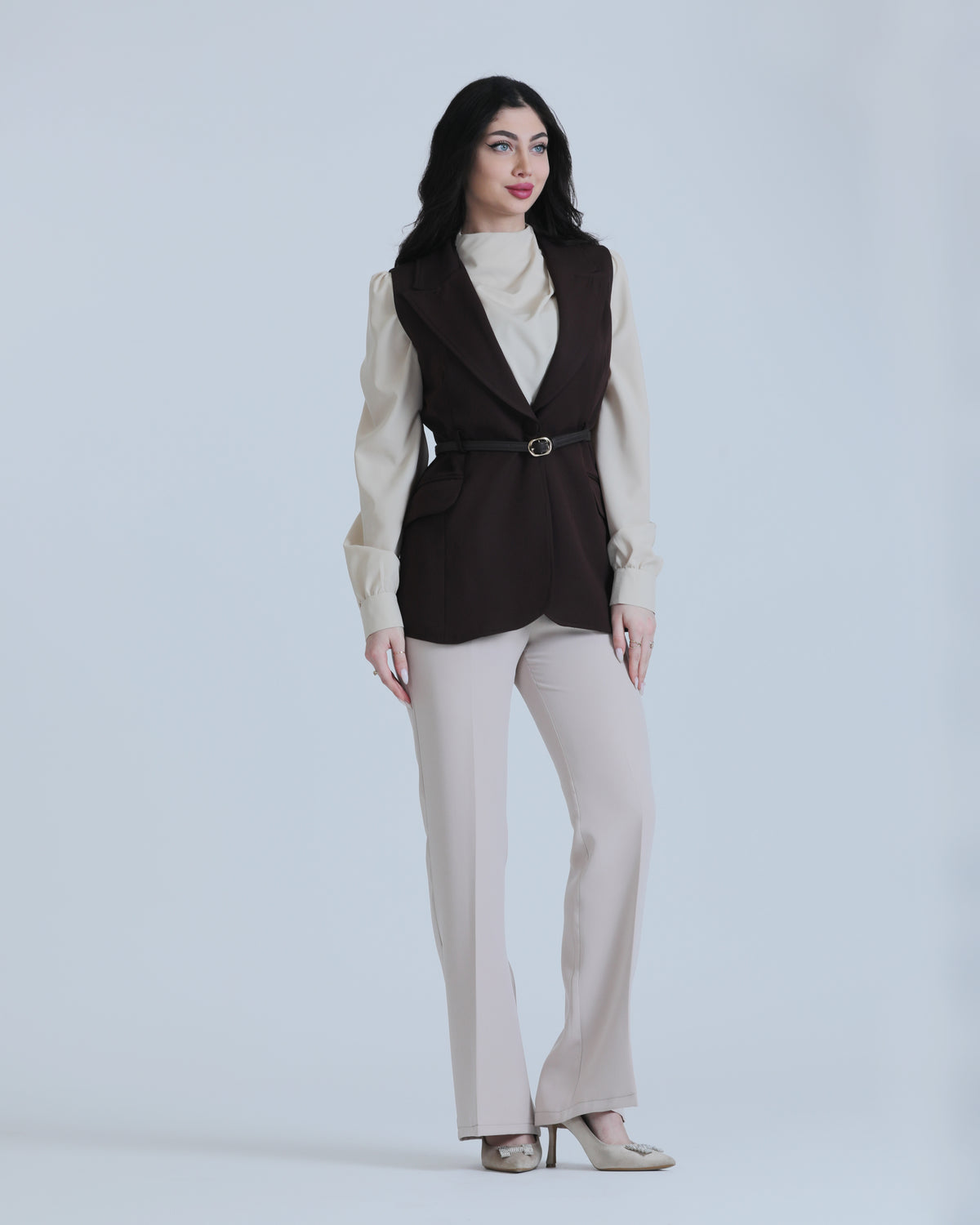 Women's Vest with shirt