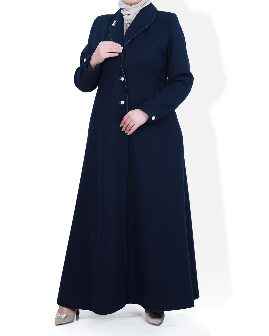 Sakina Plus-Size Winter Jilbab, 46–54