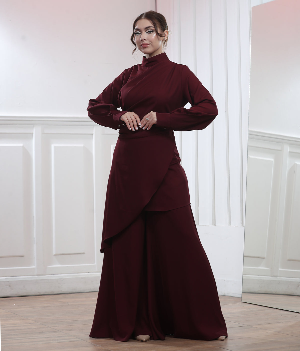 Farha Eid Summer Set with Long Blouse