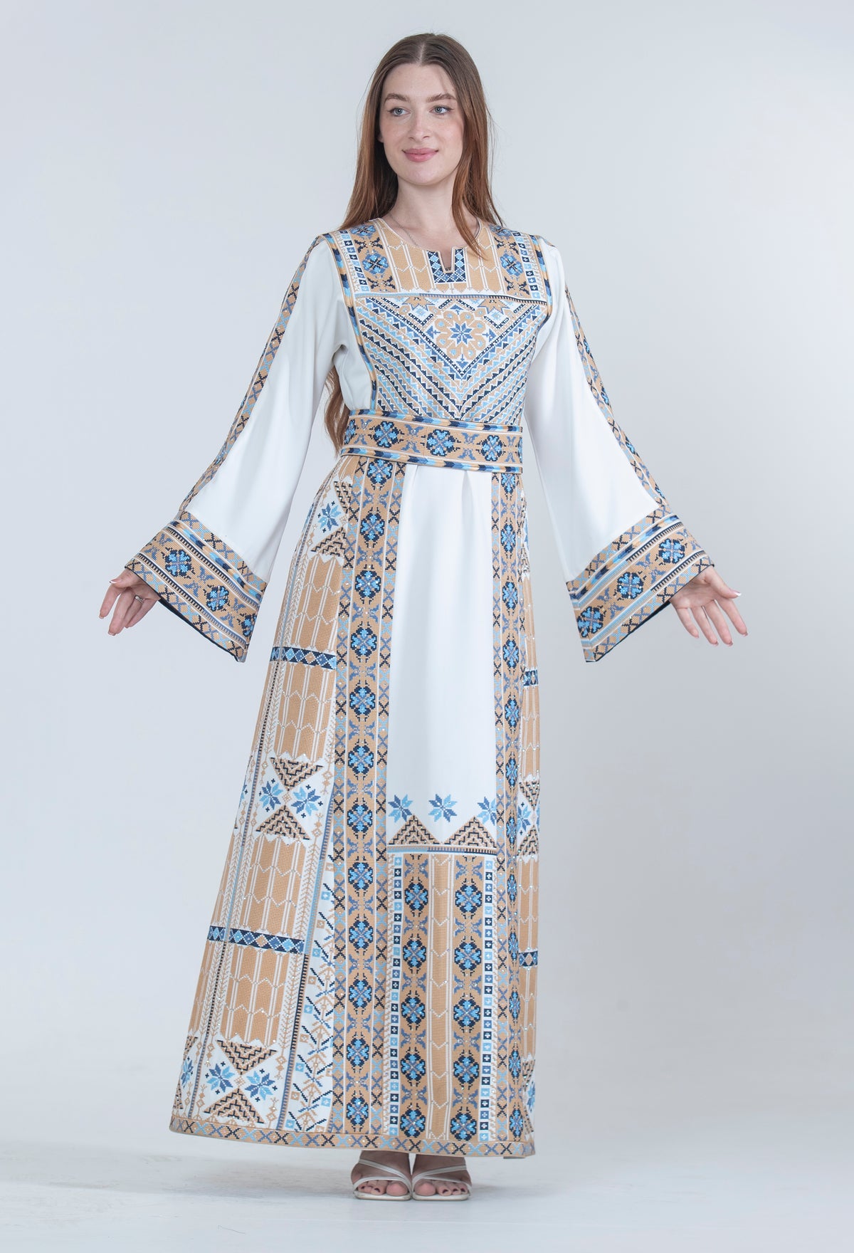 Women's Embroidered sana Thob