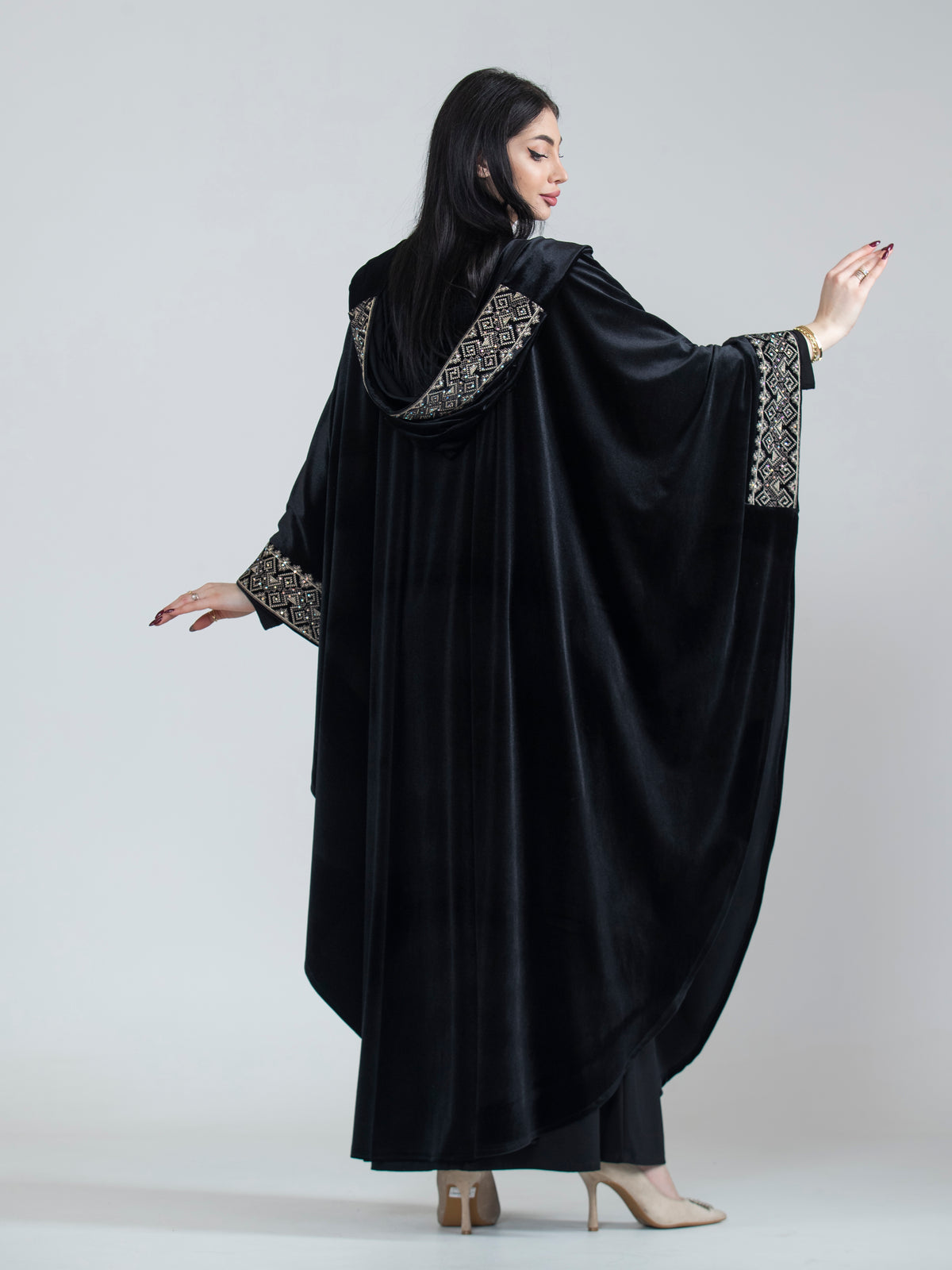 Women's winter warm abaya
