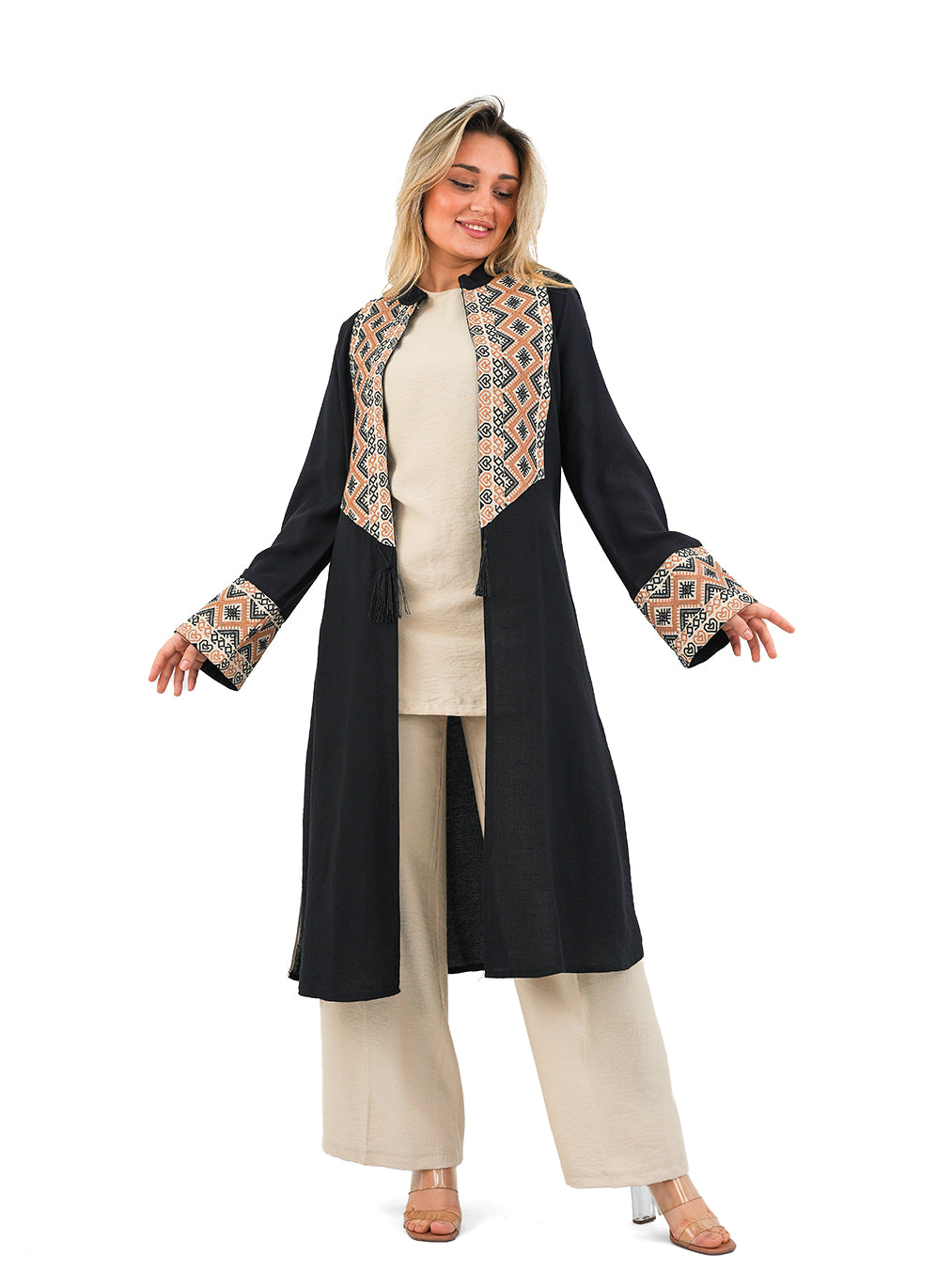 Maya Three-Piece Bisht