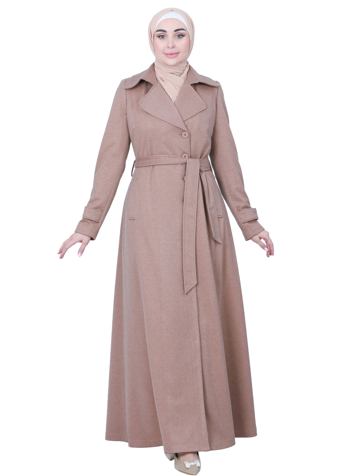 Mahra Winter Jilbab in Soft Tones