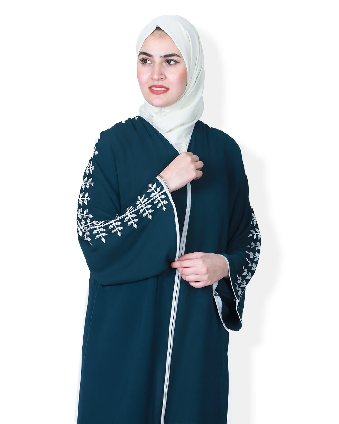 Two Moons Mother & Daughter Embroidered Abaya