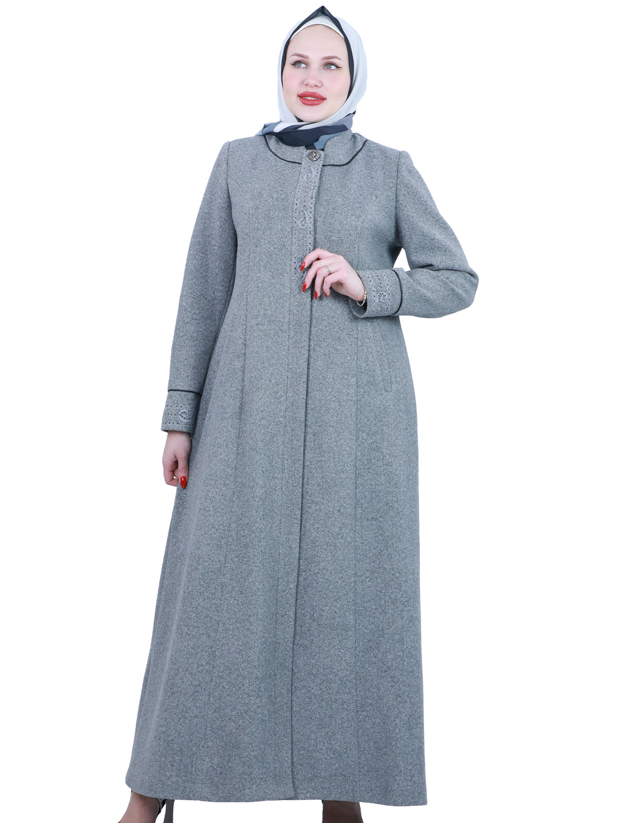 Karama Plus-Size Winter Jilbab, 46–52 - She Chocolate