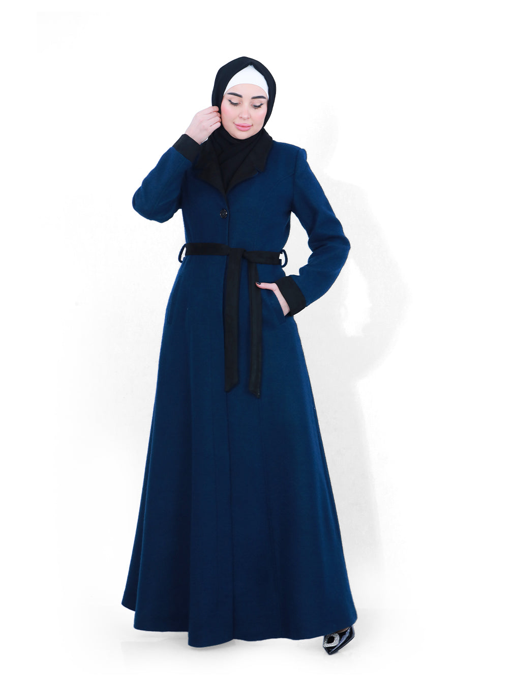 Shatha Warm Winter Jilbab in 5 Colors - She Chocolate
