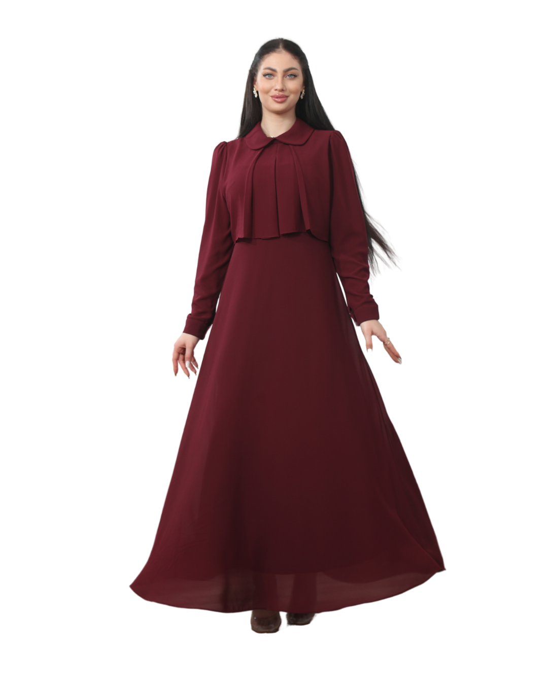 Elegant Grace Chiffon Dress