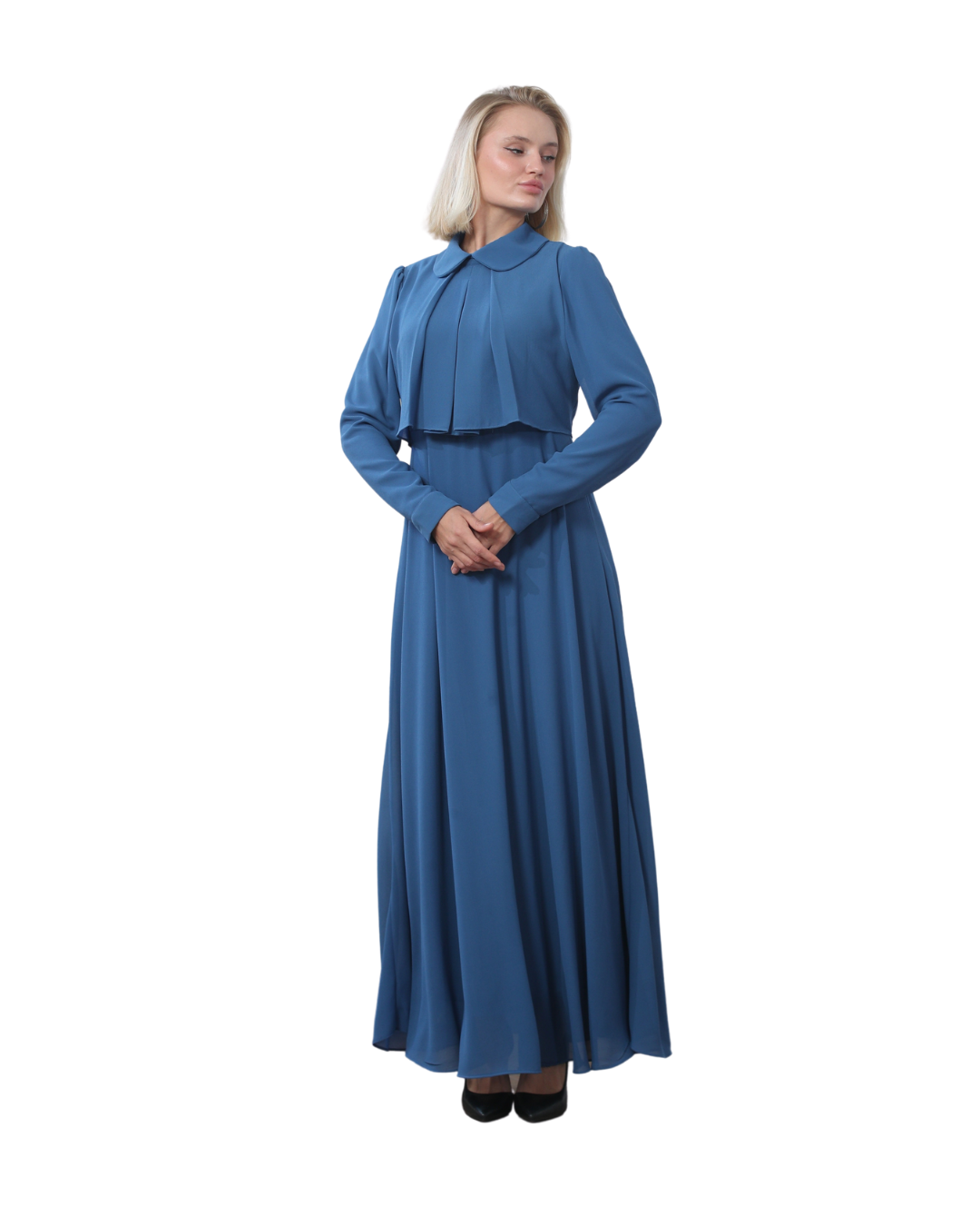 Elegant Grace Chiffon Dress