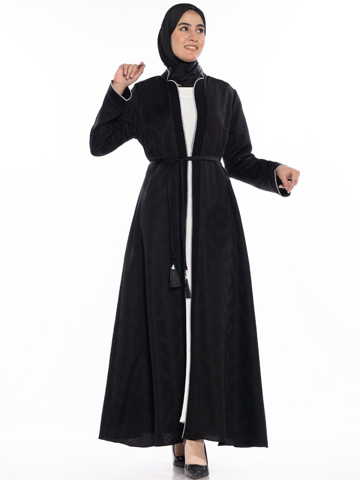Samar Two-Tone Abaya