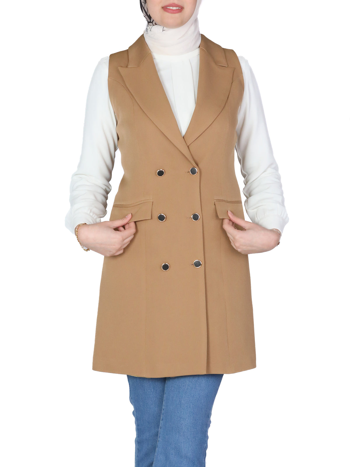 Lightweight Summer Vest - She Chocolate
