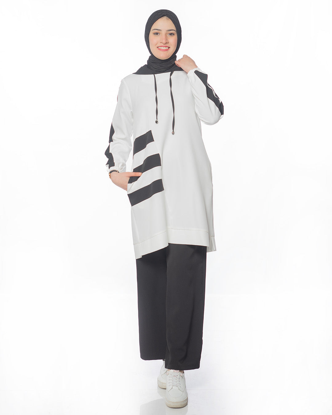 Breathable Two-Tone Sport Set - She Chocolate