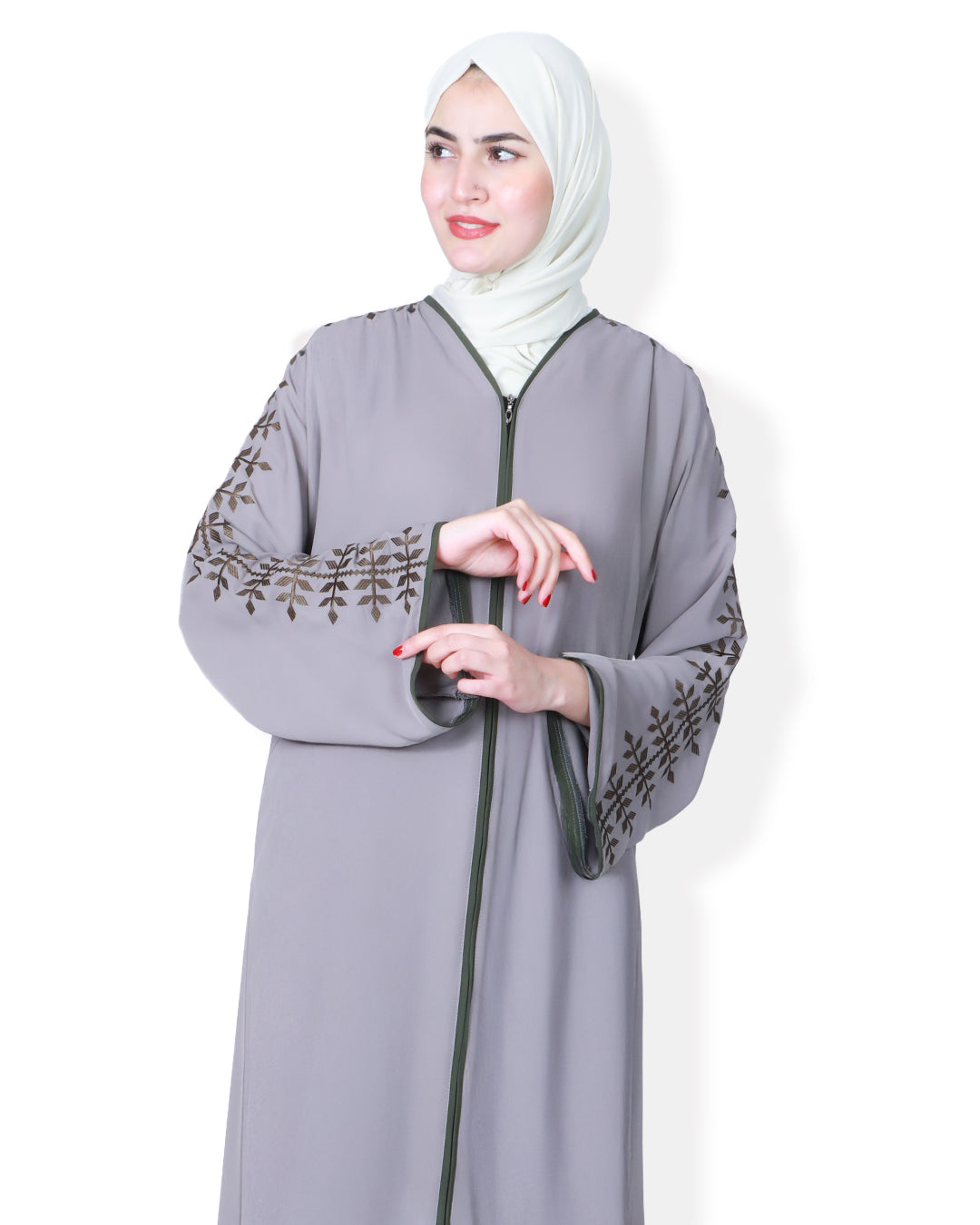 Two Moons Mother & Daughter Embroidered Abaya