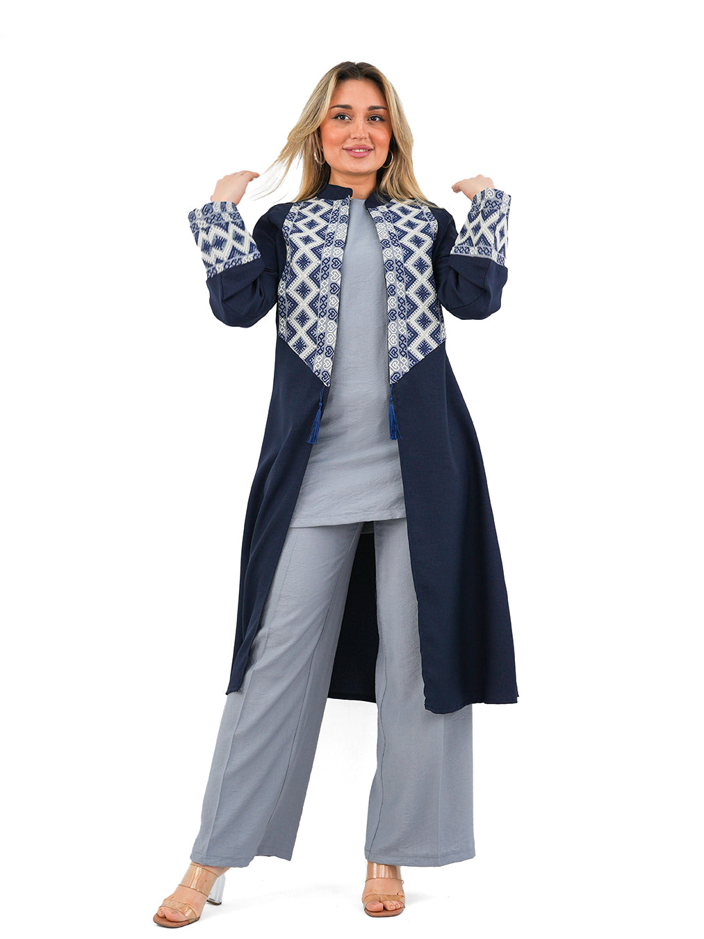 Maya Three-Piece Bisht