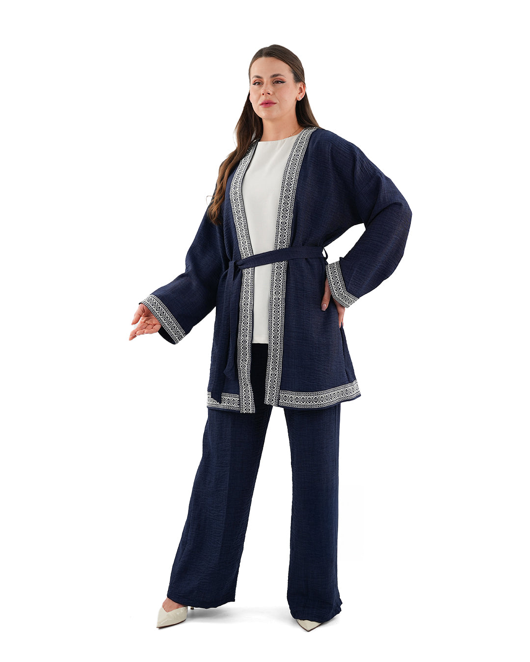 Aida Three-Piece Set, Sizes 44–52