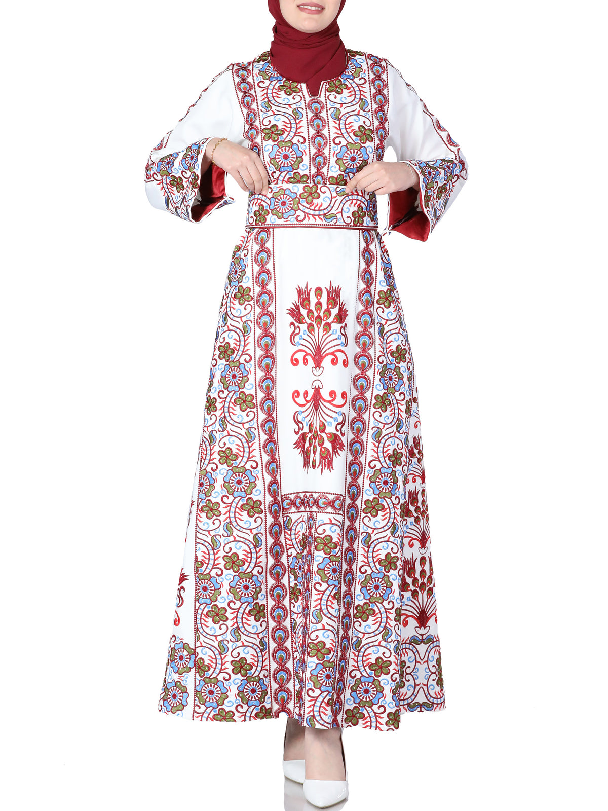 Embroidered thob