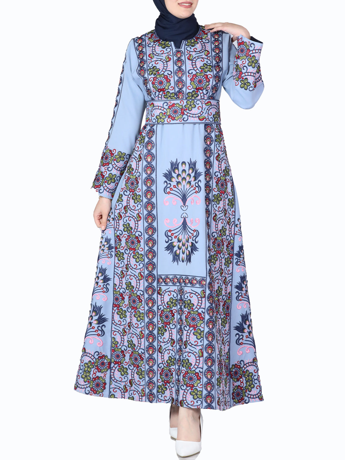Embroidered thob