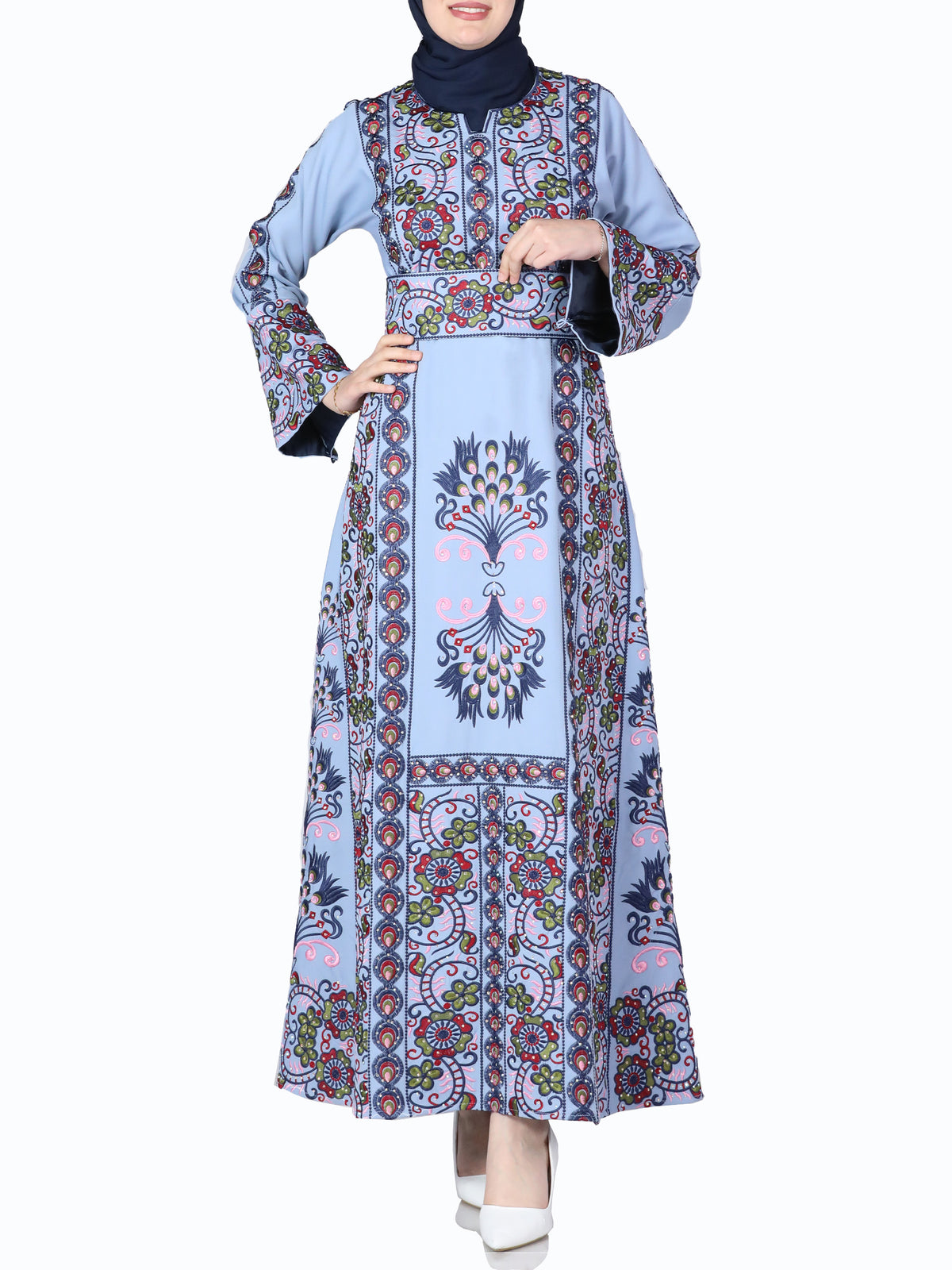 Embroidered thob