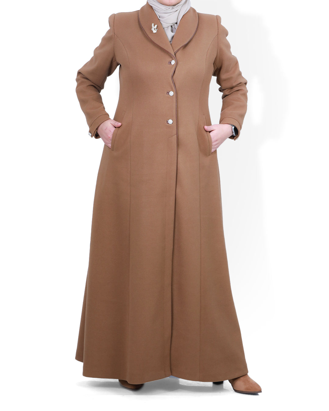 Sakina Plus-Size Winter Jilbab, 46–54