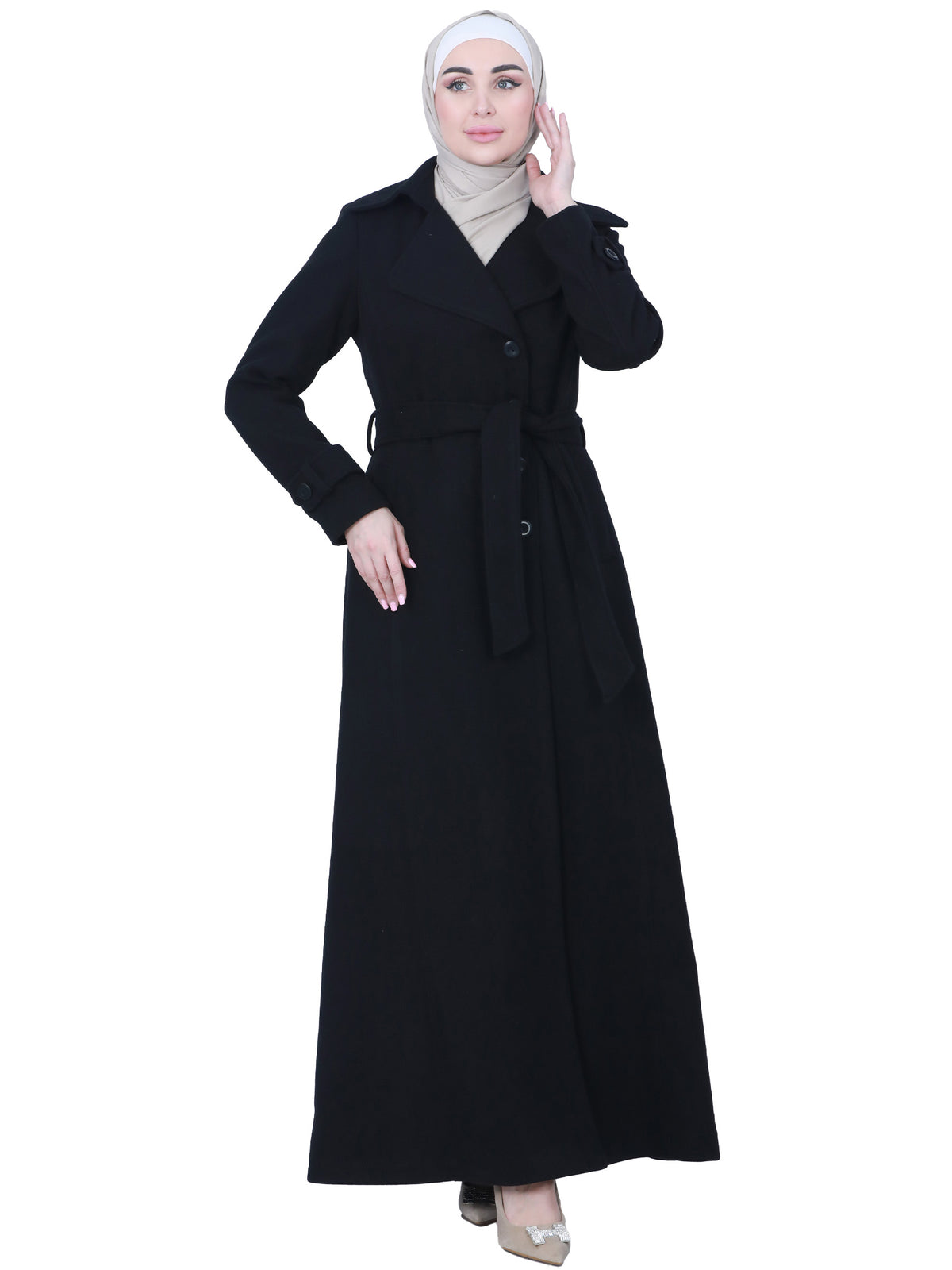 Mahra Winter Jilbab in Soft Tones