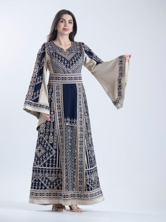 Holy Land Embroidered Thobe in 7 Colors