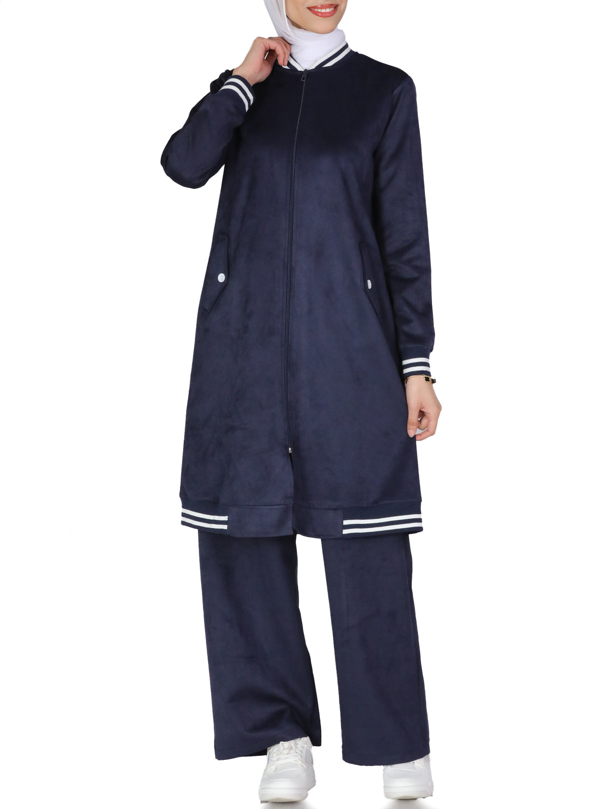 Salsabeel Two-Piece Winter Set, Sizes 38–52