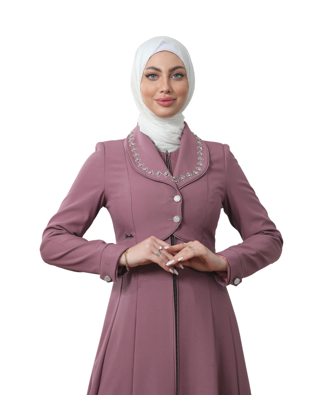 The Pearl Embroidered Jilbab in 5 Colors