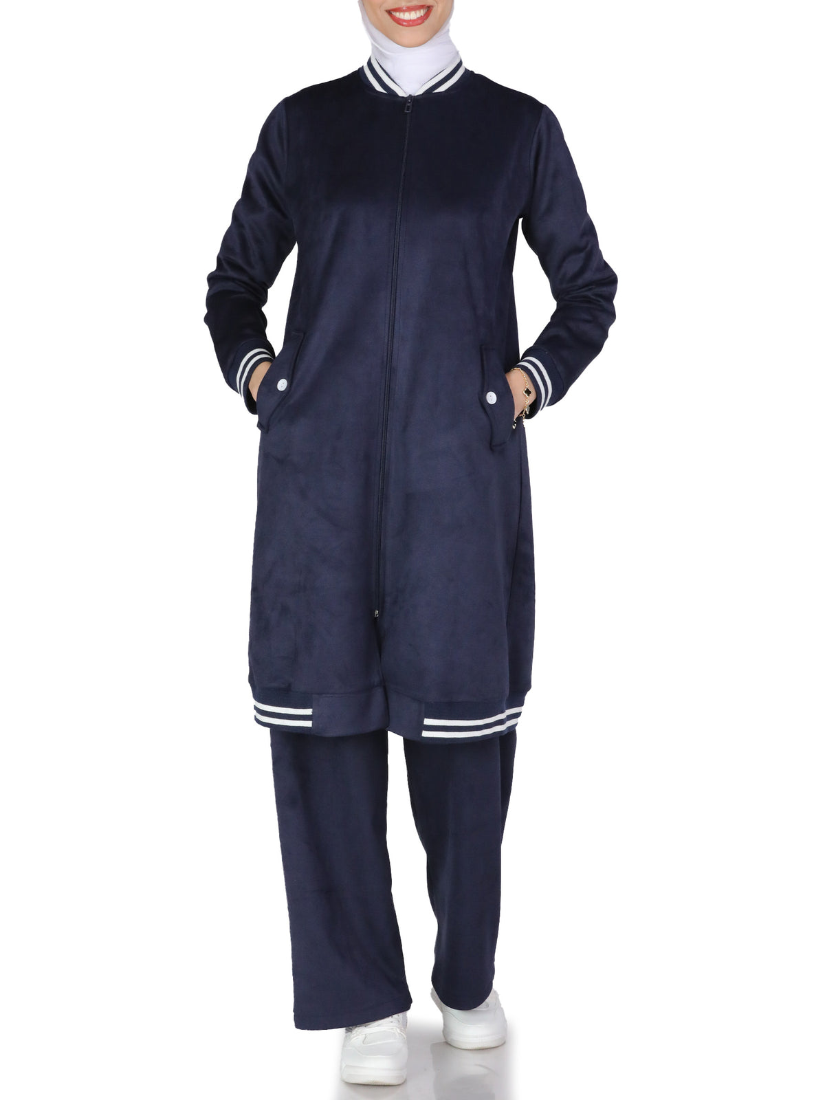 Salsabeel Two-Piece Winter Set, Sizes 38–52