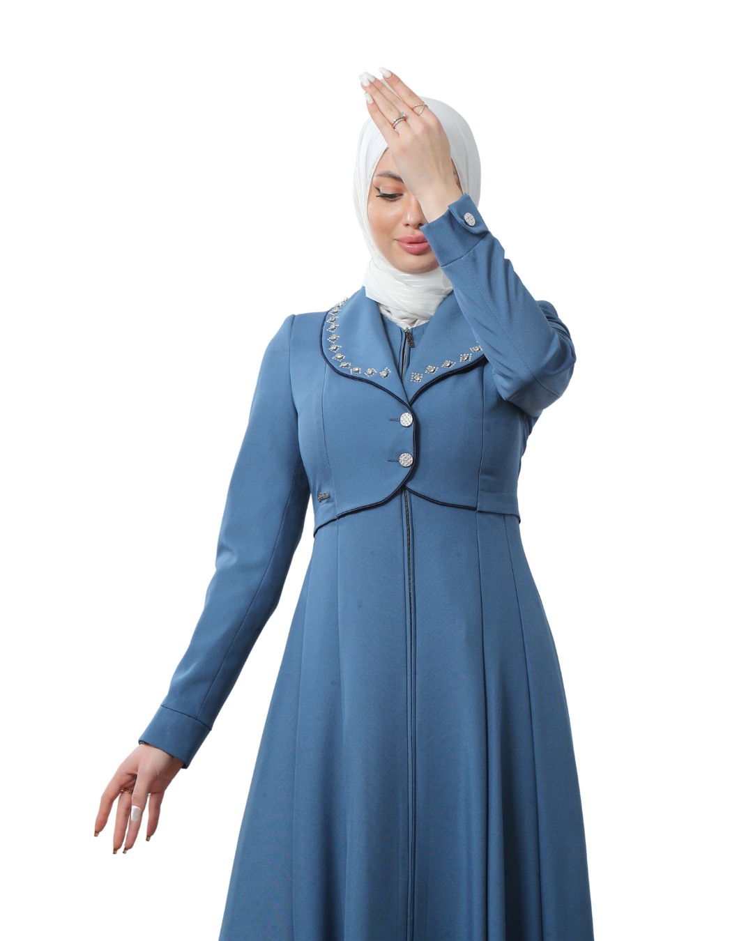 The Pearl Embroidered Jilbab in 5 Colors
