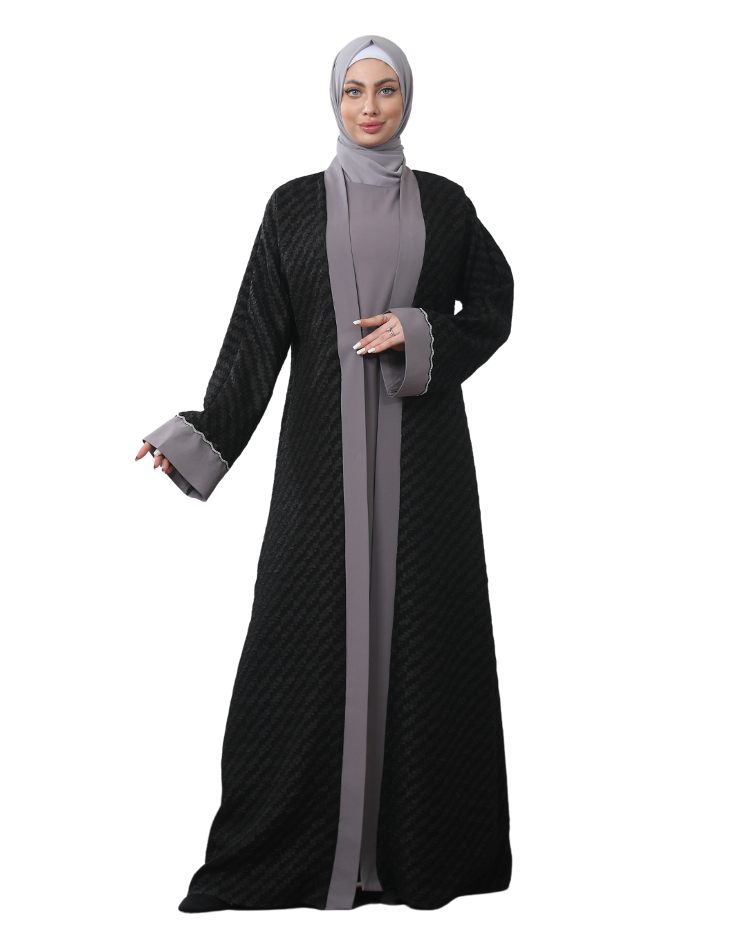 abaya is two pieces