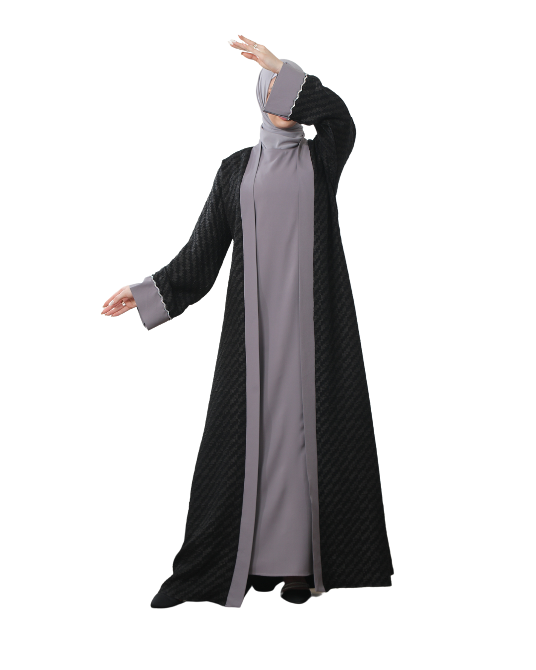 abaya is two pieces