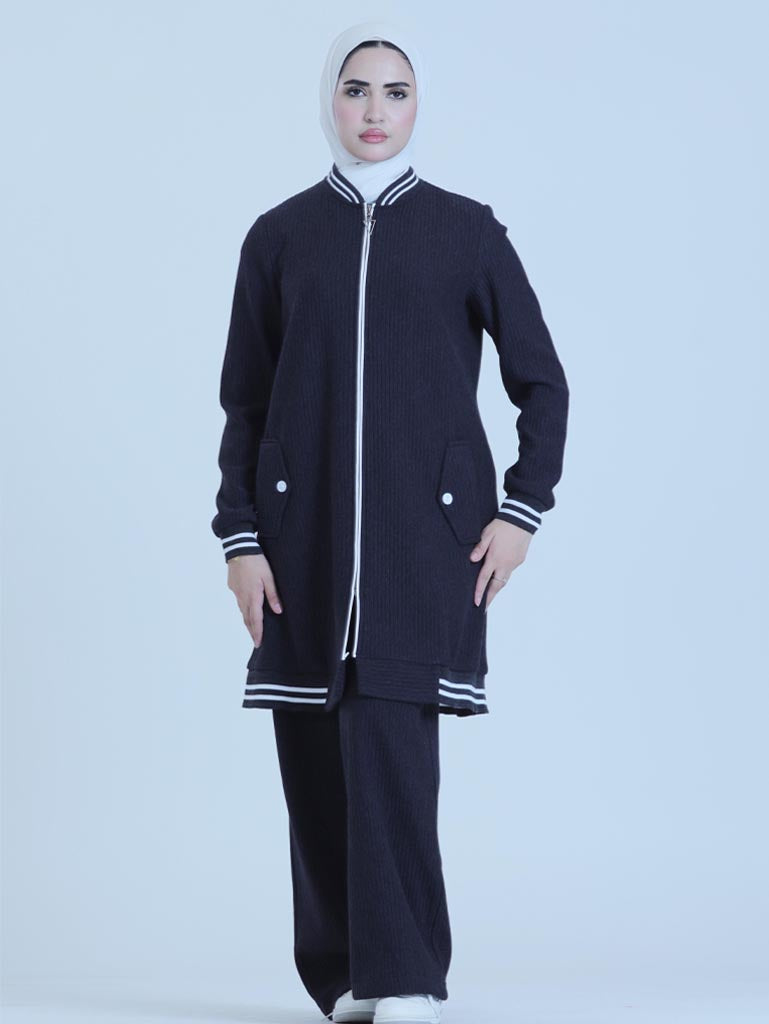Long Training Suit, Sizes 38–52 - She Chocolate