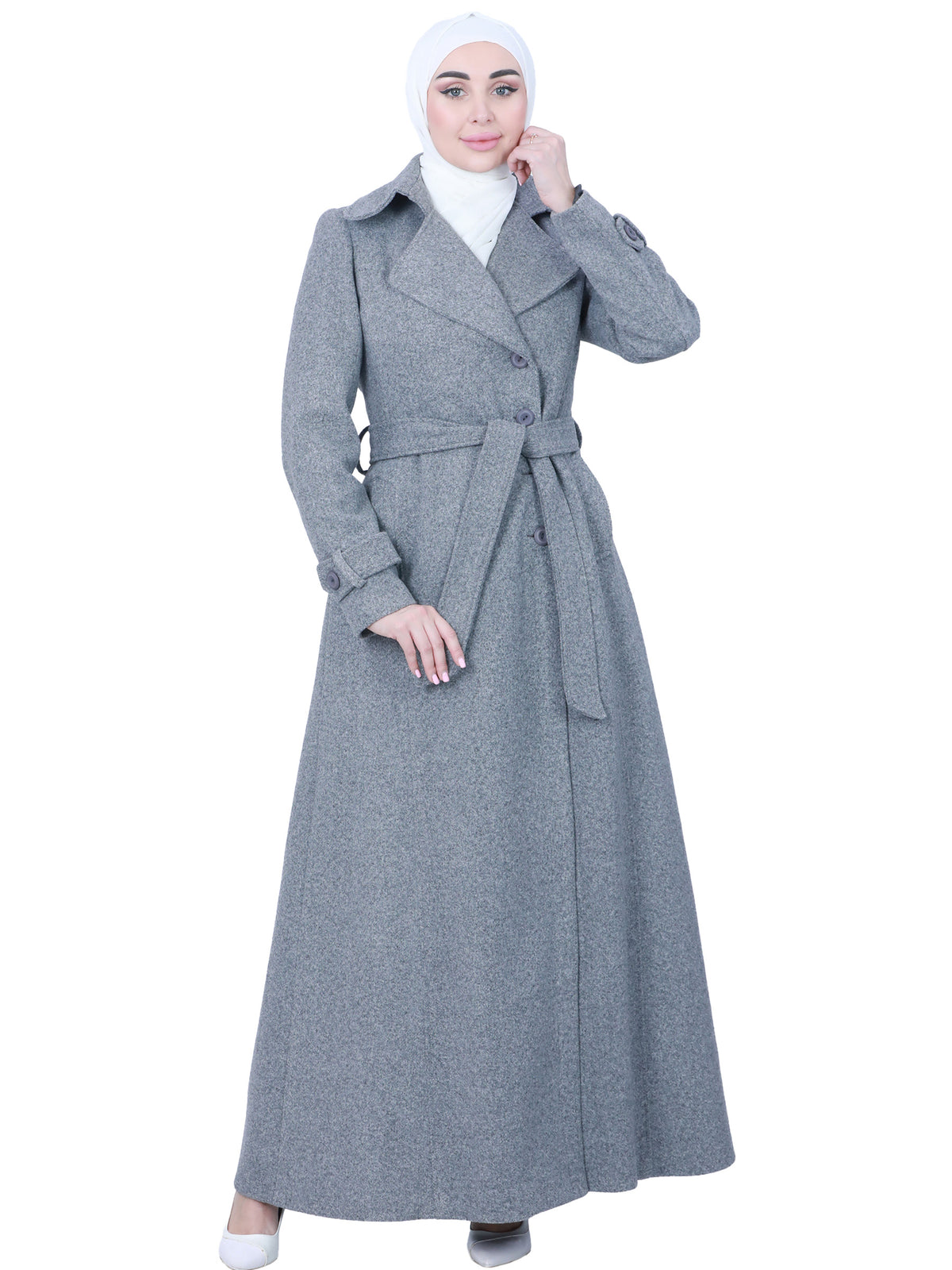 Mahra Winter Jilbab in Soft Tones