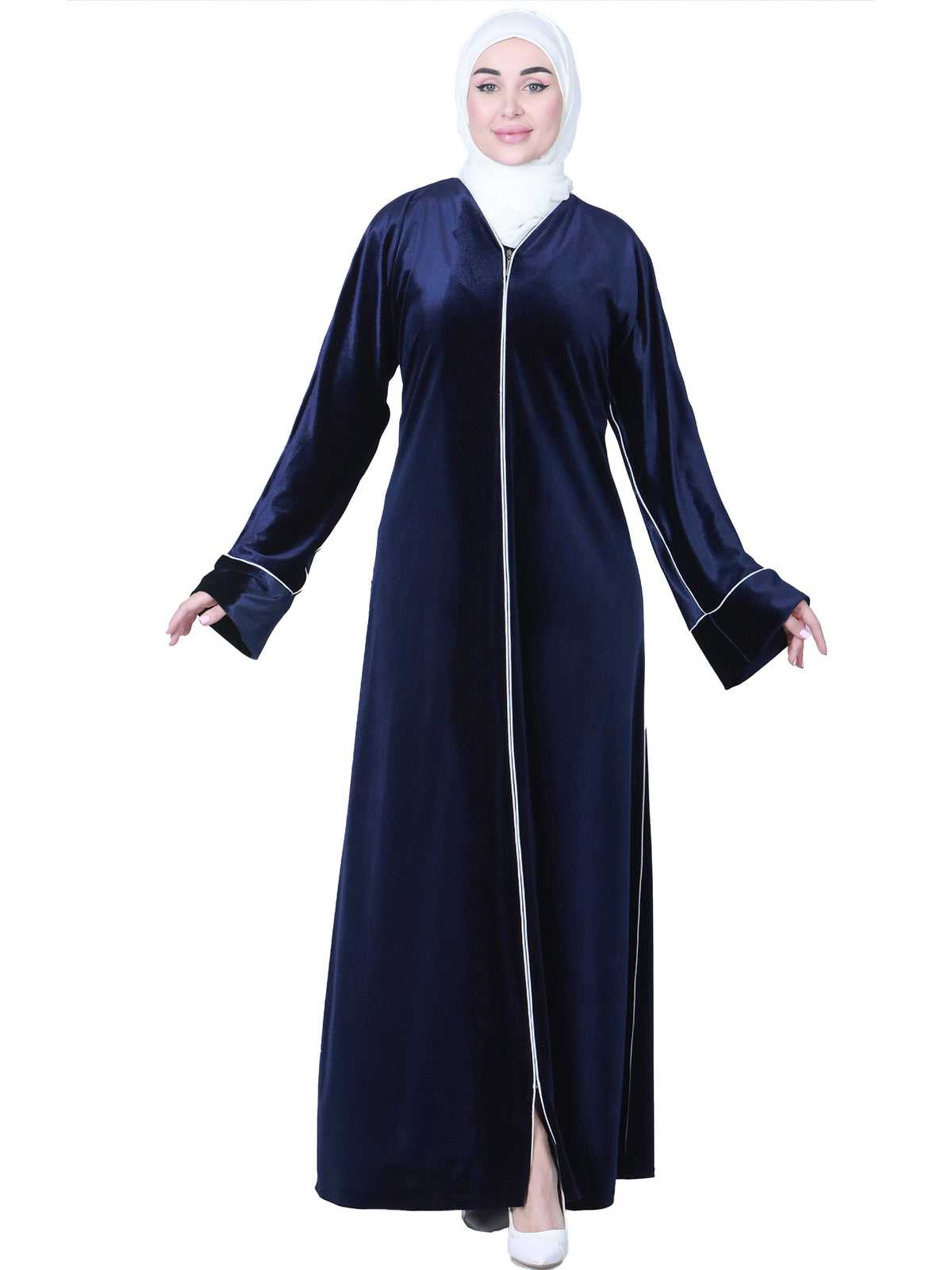 Bushra Abaya in Four Versatile Shades - She Chocolate