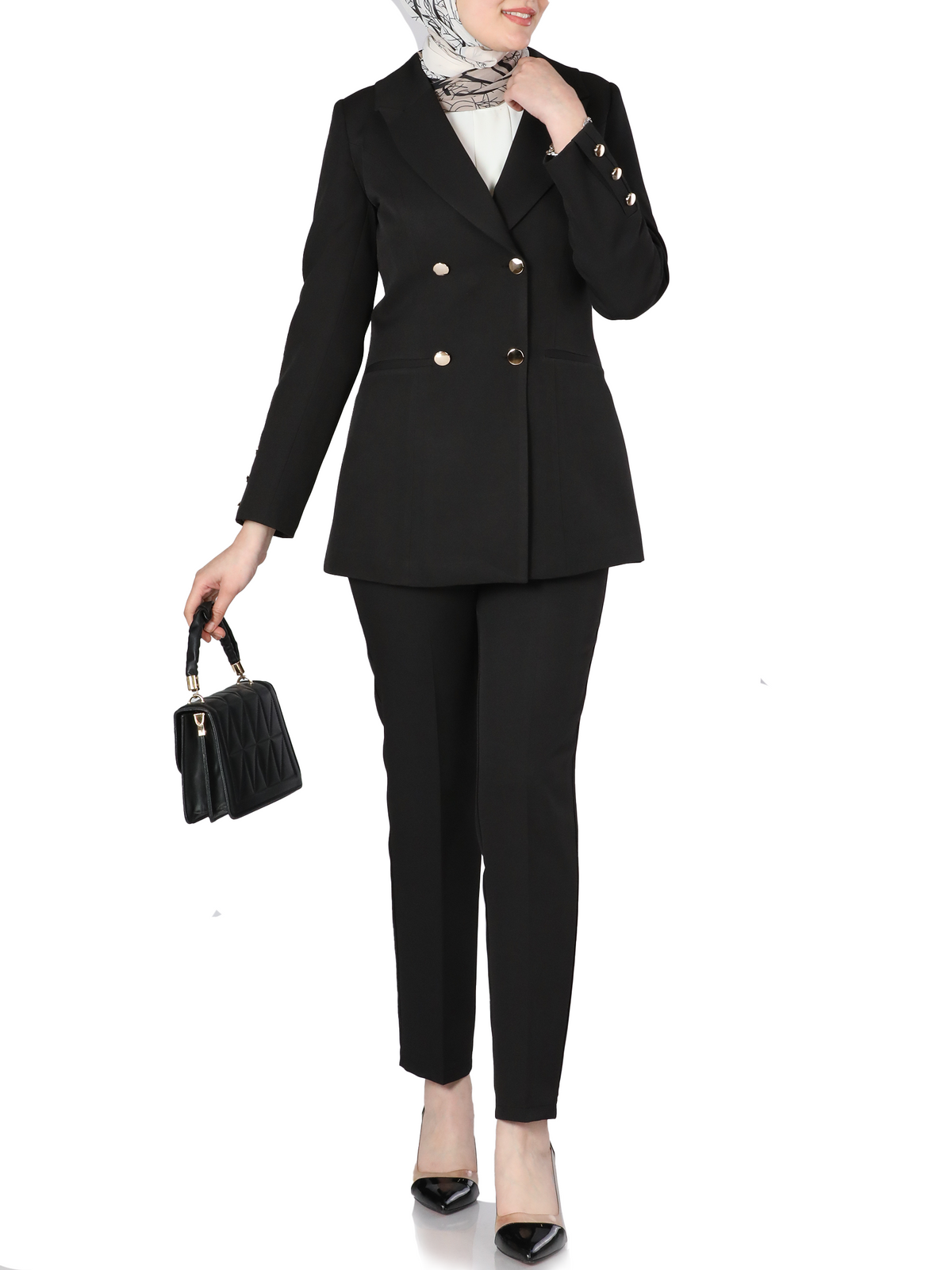 Balqees Formal Suit, Sizes 38–52