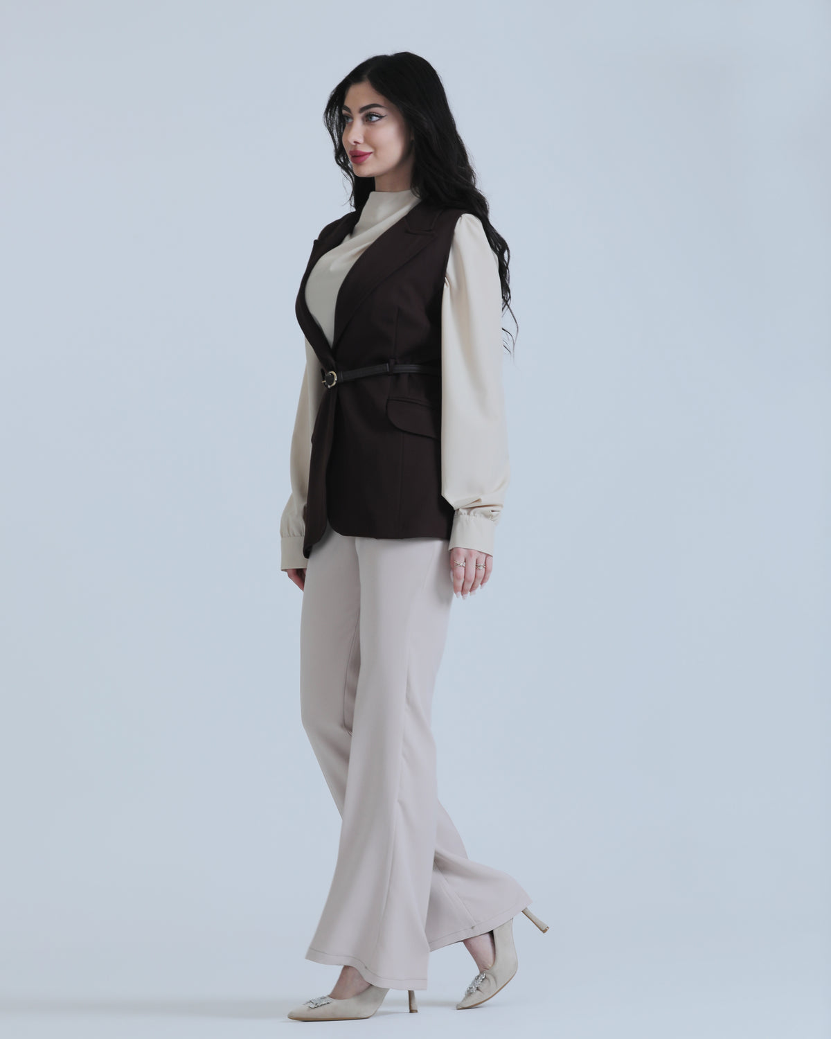 Women's Vest with shirt