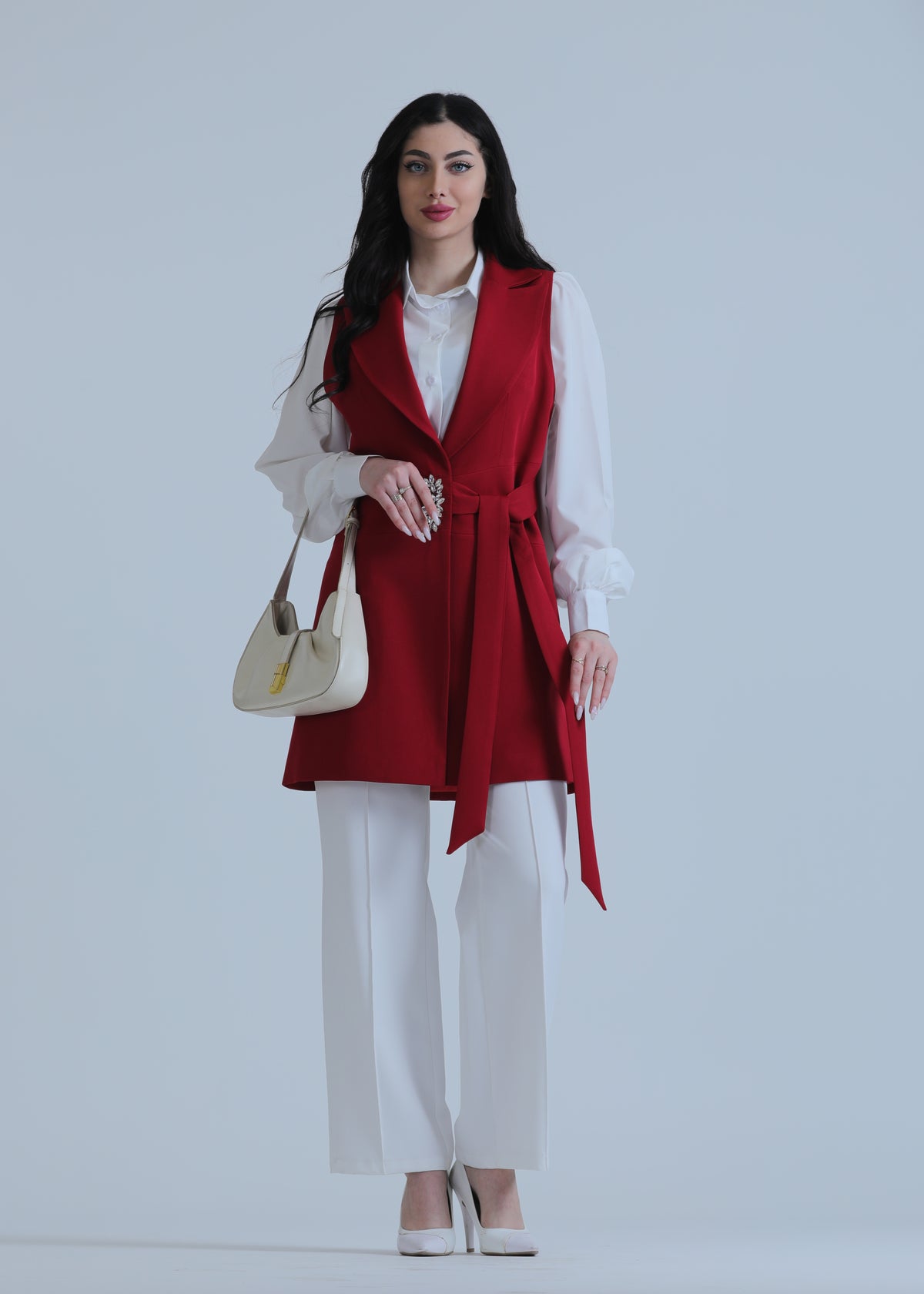 Wedad Three-Piece Formal Vest Suit