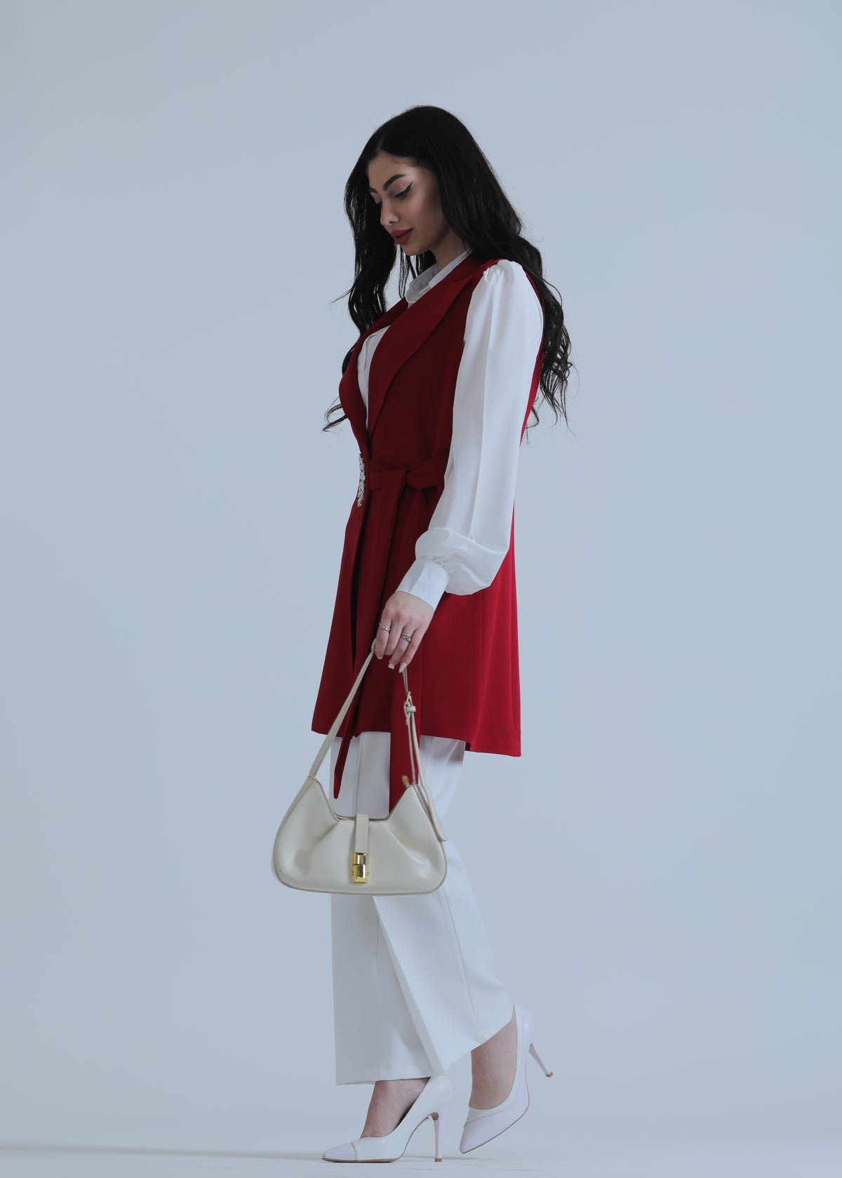 Wedad Three-Piece Formal Vest Suit