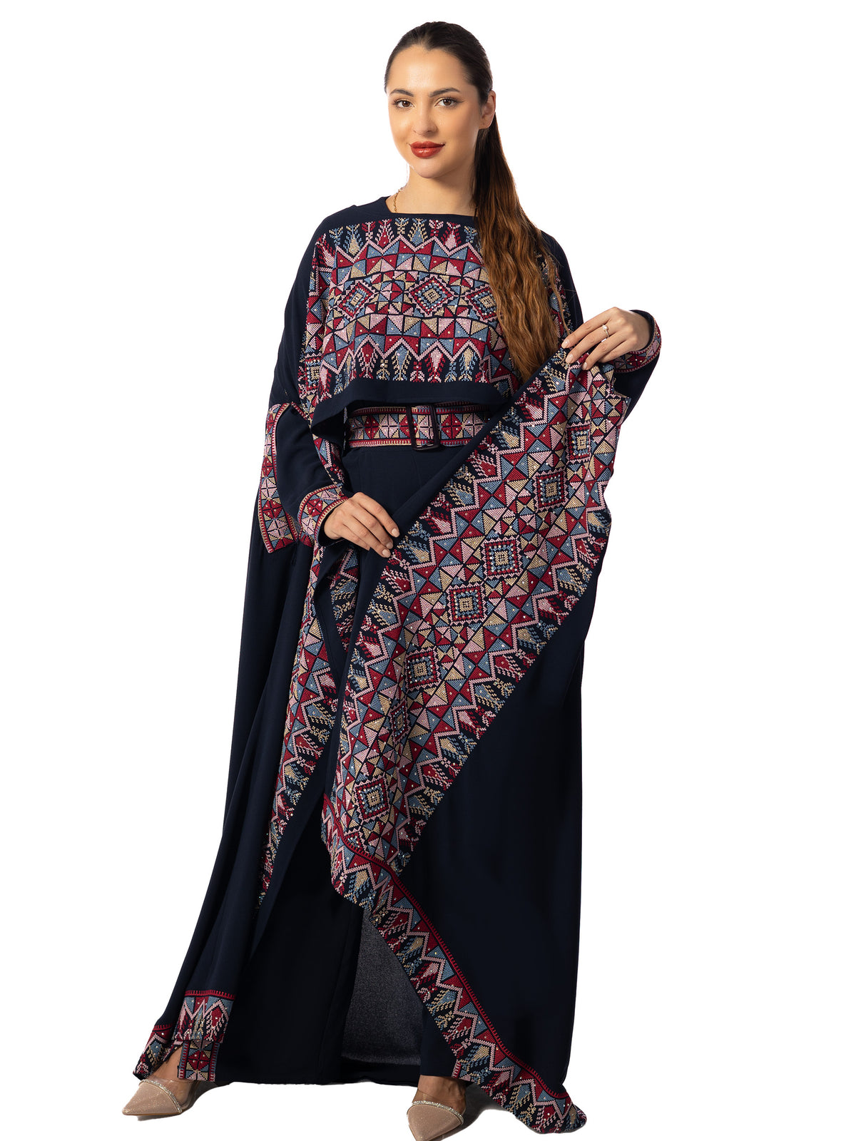 Regal Embroidered Jumpsuit