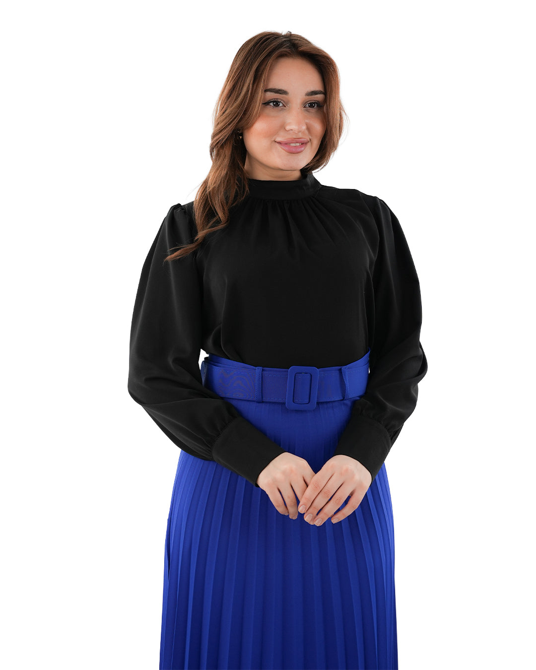 Basic Short Blouse, Sizes 38–52
