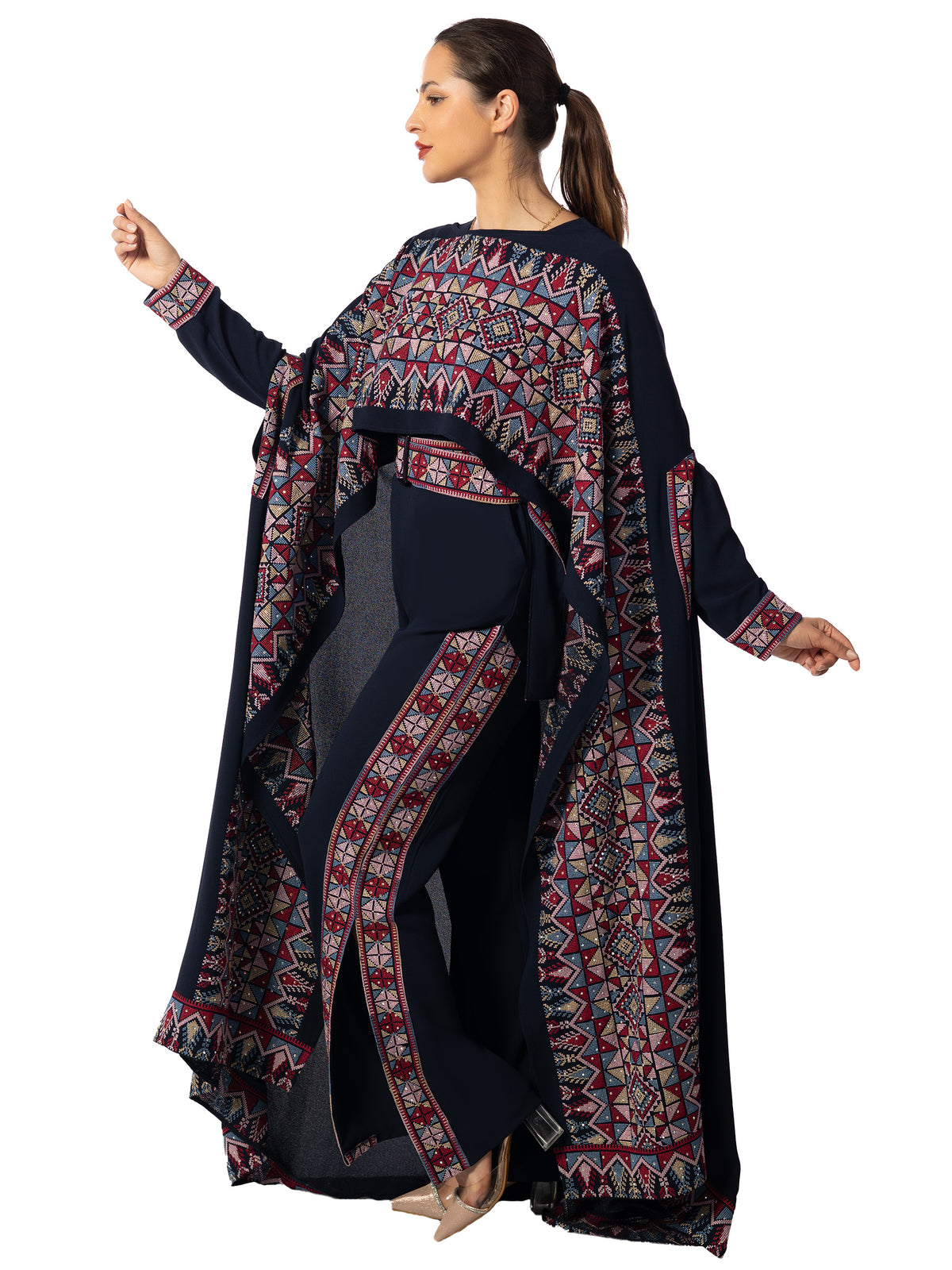 Regal Embroidered Jumpsuit