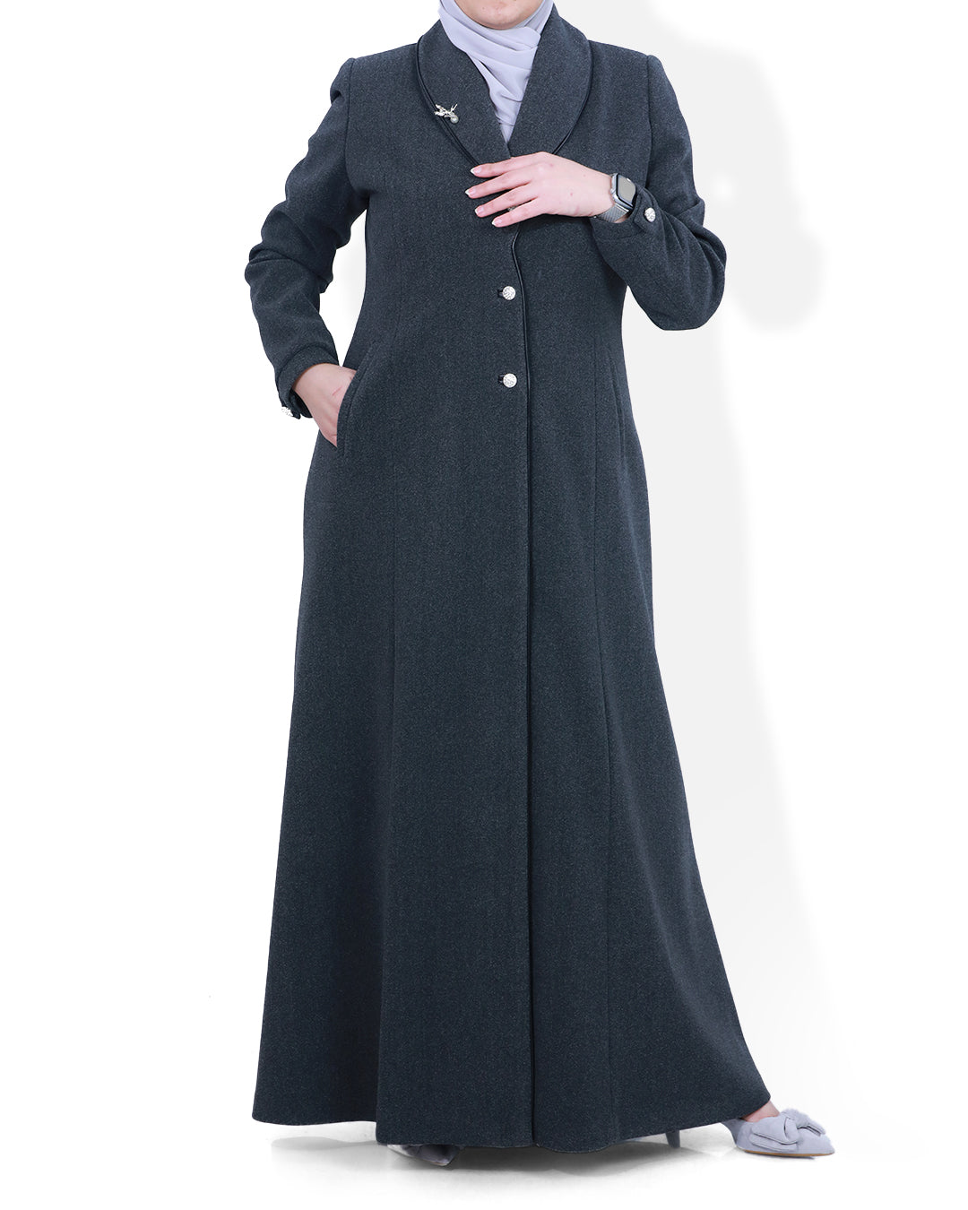 Sakina Plus-Size Winter Jilbab, 46–54