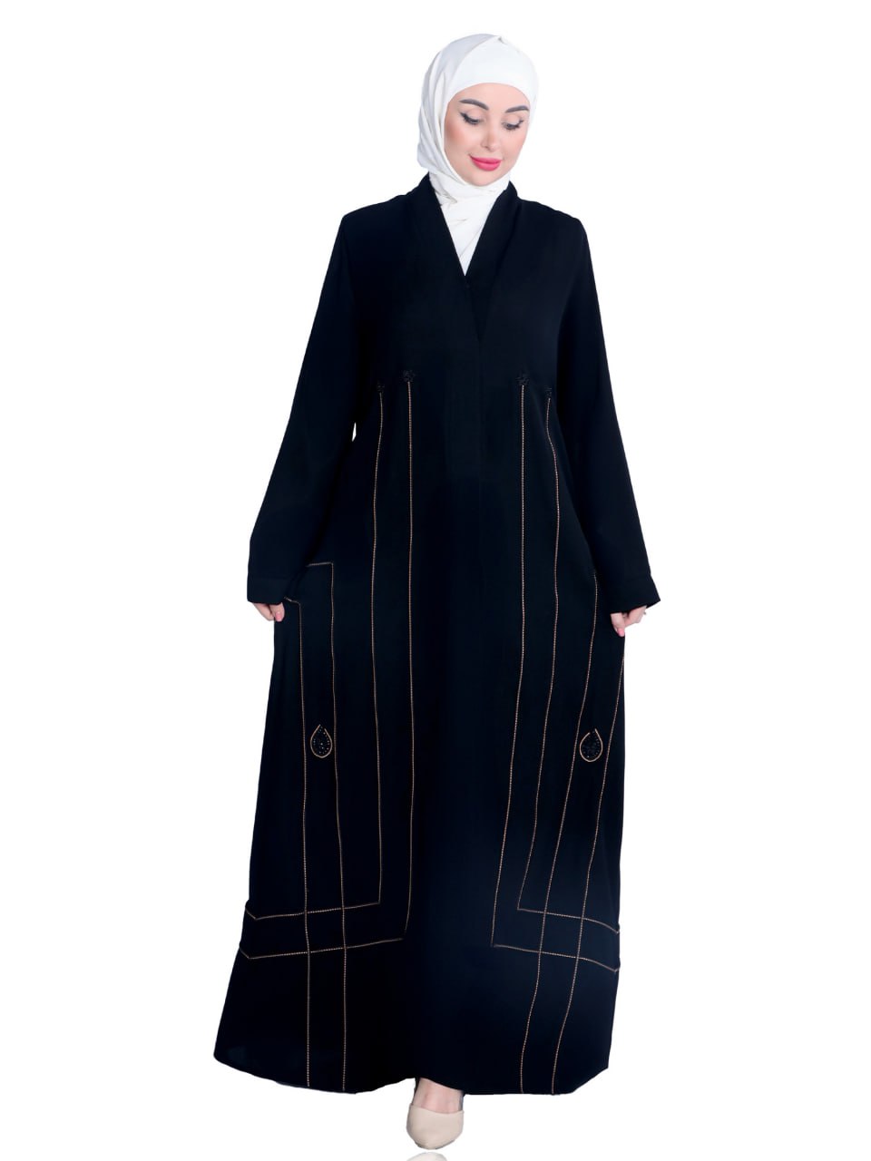 Amal Classic Black Abaya