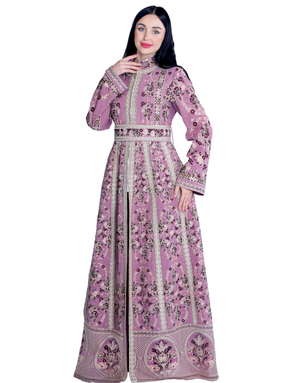 Embroidered caftan