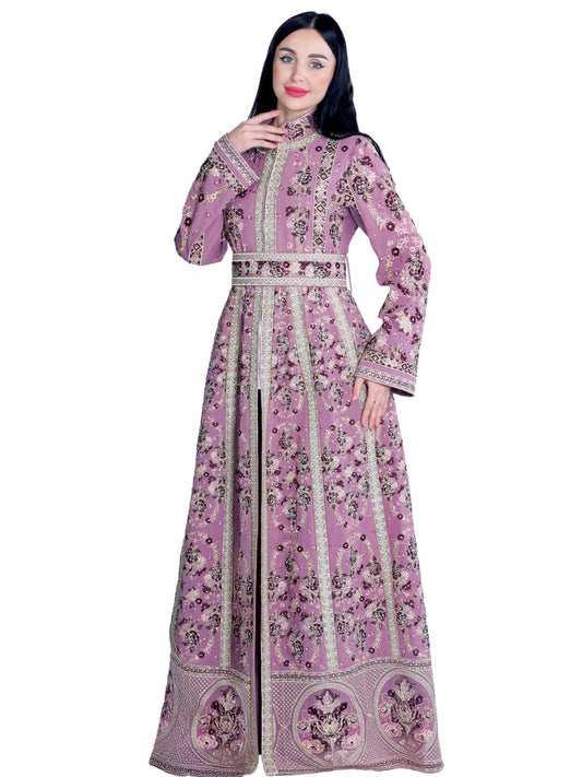 Embroidered caftan