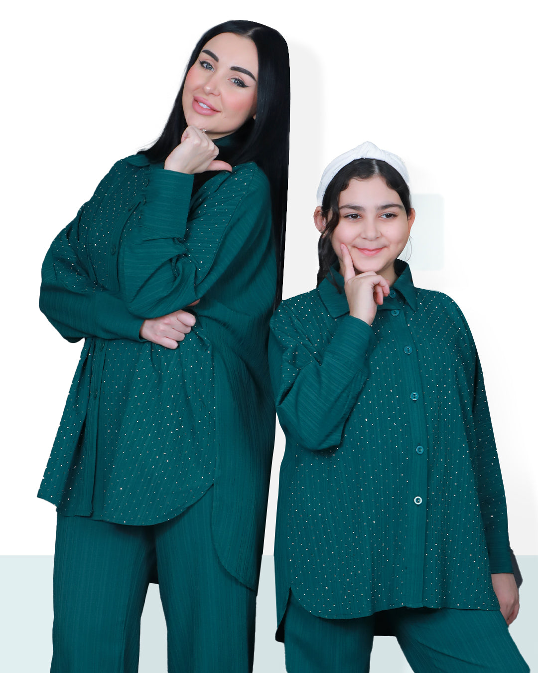 Ibtihal Mother & Daughter Casual Set